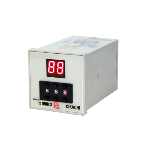 Multi voltage and multi segment digital time limit relay AH4D-DMV