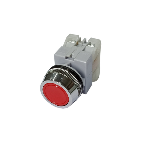 APB-22/25/30L flat head button switch with lock start button